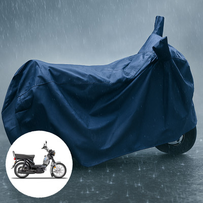 PAGORA Waterproof Two Wheeler Cover for TVS(XL 100 Comfort, Blue, Blue)