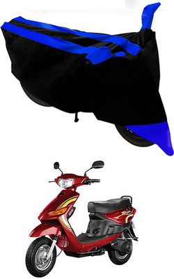 Mdstar Waterproof Two Wheeler Cover for Indus(Yo Spark, Blue, Black)