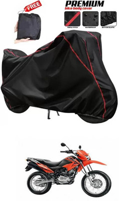 DeepShakshi AUTOMOTIVE Two Wheeler Cover for Hero(Impulse, Black)