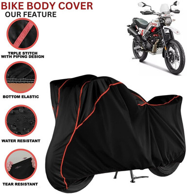 kerwa Waterproof Two Wheeler Cover for Hero(Xpulse 200T, Black, Red)