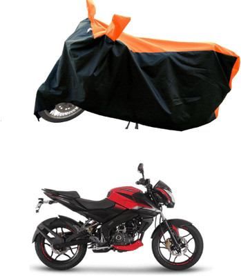 DeepShakshi AUTOMOTIVE Waterproof Two Wheeler Cover for Bajaj(Pulsar NS-160, Orange)