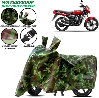 SRP PRODUCT Waterproof Two Wheeler Cover for Bajaj(Pulsar 125, Green)