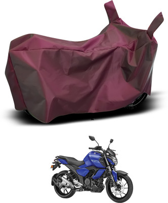 PAGORA Waterproof Two Wheeler Cover for Yamaha(FZ-Fi Version 3.0, Maroon)