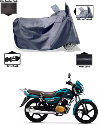 CODOKI Waterproof Two Wheeler Cover for TVS(Radeon, Grey)