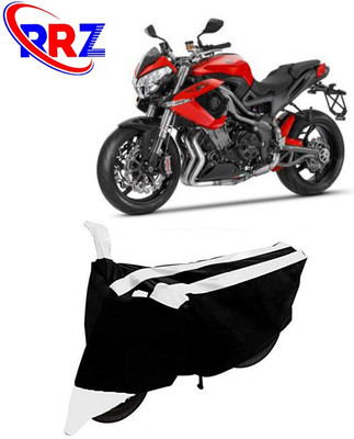 RRZ Waterproof Two Wheeler Cover for Benelli(TNT R, Black, White)