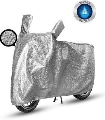 Femexon Waterproof Two Wheeler Cover for Mahindra(Duro, Silver)