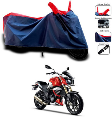 KEDIT Two Wheeler Cover for Mahindra(MOJO XT 300, Red)