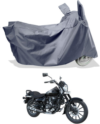 Amexride Two Wheeler Cover for Bajaj(Avenger 180 Street, Grey)