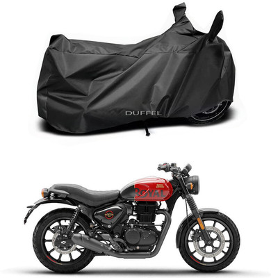 Duffel Two Wheeler Cover for Royal Enfield(Black)