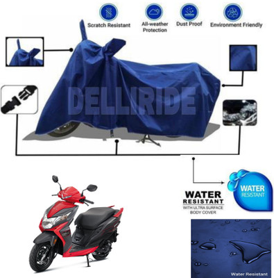 TPNYKR Waterproof Two Wheeler Cover for Honda(Dio, Blue)