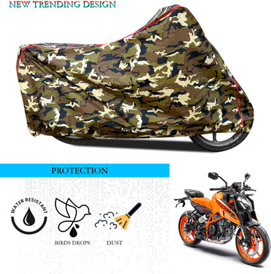 ANTHUB Waterproof Two Wheeler Cover for KTM(Duke 390, Multicolor)