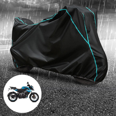 CODOKI Waterproof Two Wheeler Cover for Bajaj(Pulsar NS125, Black)