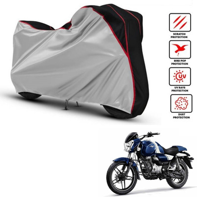 Car Life Waterproof Two Wheeler Cover for Bajaj(V15, Multicolor)