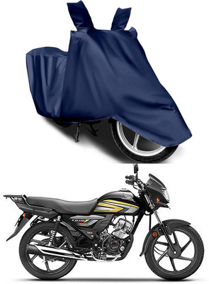 Furious3D Two Wheeler Cover for Honda(CD 110 Dream, Blue)