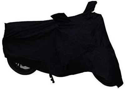Autohaven Two Wheeler Cover for Honda(CB Shine, Black)