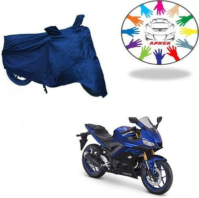 DeepShakshi AUTOMOTIVE Waterproof Two Wheeler Cover for Yamaha(YZF R25, Blue)