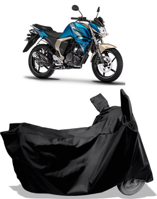 Amexride Two Wheeler Cover for Yamaha(FZ S FI (V 2.0), Black)