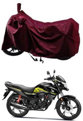 smwzxyu Waterproof Two Wheeler Cover for Honda(CB Shine SP, Maroon)
