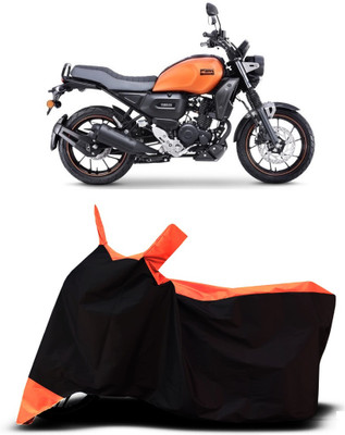 VESMEI Two Wheeler Cover for Yamaha(FZ-X, Orange)