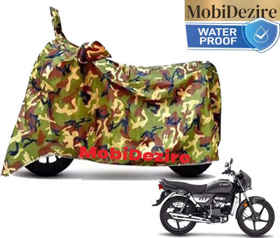 Wamus Auto Waterproof Two Wheeler Cover for Hero(Splendor Pro, Green)