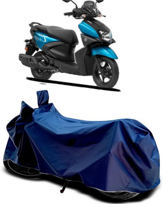 KEDIT Two Wheeler Cover for Yamaha(Ray-ZR 125FI, Blue)