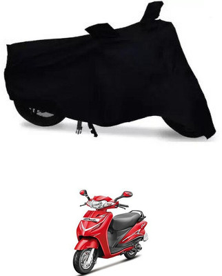 DeepShakshi AUTOMOTIVE Waterproof Two Wheeler Cover for Hero(Duet VX 110CC BS6, Black)