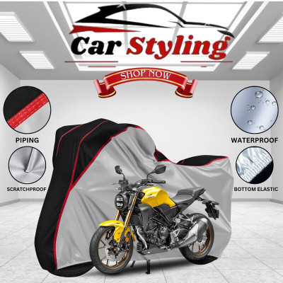 Car Styling Waterproof Two Wheeler Cover for Honda(CB300R, Multicolor)
