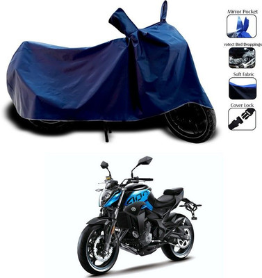 DeepShakshi AUTOMOTIVE Waterproof Two Wheeler Cover for Universal For Bike(Blue)