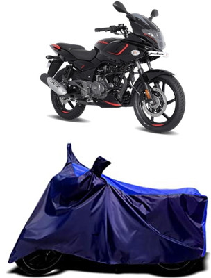 VESMEI Two Wheeler Cover for Bajaj(Pulsar 180F, Blue)