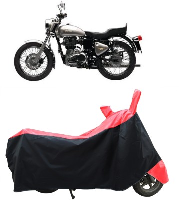 Coxtor Two Wheeler Cover for Royal Enfield(Bullet Electra Twinspark, Red)