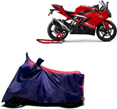 Y3H Two Wheeler Cover for TVS(Apache RTR 310 BS6, Blue, Red)