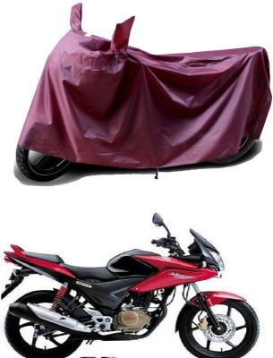 THE REAL ARV Waterproof Two Wheeler Cover for Honda(CBF Stunner, Maroon)