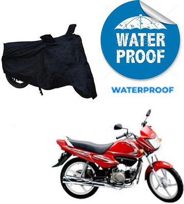 DeepShakshi AUTOMOTIVE Waterproof Two Wheeler Cover for Hero(Splendor NXG, Black)