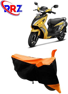 RRZ Waterproof Two Wheeler Cover for Hero(Maestro Edge 125, Black, Orange)