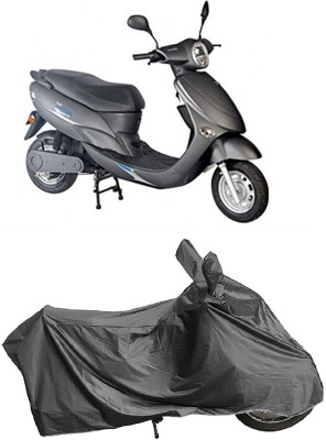 DIGGU Two Wheeler Cover for Avon(E Star BS6, Grey)