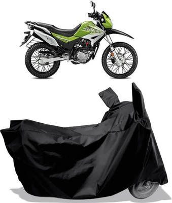 Amexride Two Wheeler Cover for Hero(Impulse, Black)