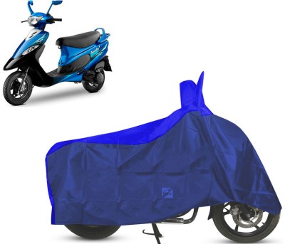 EGAL Waterproof Two Wheeler Cover for TVS(Pep Plus, Blue)