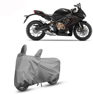 DeepShakshi AUTOMOTIVE Waterproof Two Wheeler Cover for Honda(CBR650R, Grey)