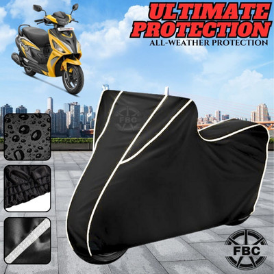 FBC Waterproof Two Wheeler Cover for Hero(Maestro, Black)