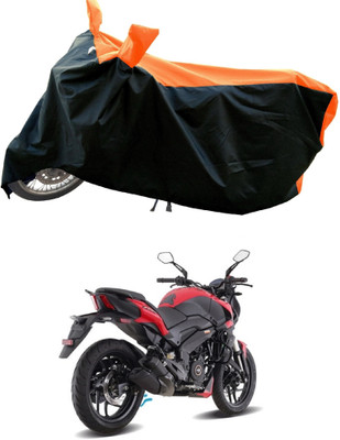 DeepShakshi AUTOMOTIVE Waterproof Two Wheeler Cover for Bajaj(Dominar 250, Orange)