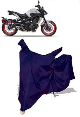 Amexride Two Wheeler Cover for Yamaha(MT 09 BS6, Blue)