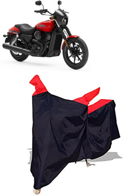 Amexride Two Wheeler Cover for Harley Davidson(Street 750, Black)