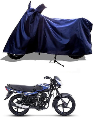AASHTIK MART Two Wheeler Cover for Bajaj(CT100, Blue)