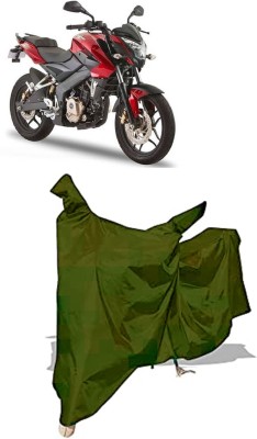 Amexride Two Wheeler Cover for Bajaj(Pulsar 180NS, Maroon)