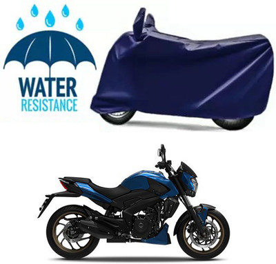 Furious3D Two Wheeler Cover for Bajaj(Dominar 400, Blue)
