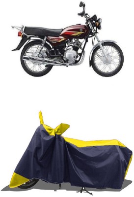 SUGASHRI Waterproof Two Wheeler Cover for Yamaha(Crux, Yellow, Blue)