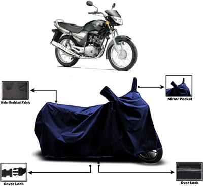 Amexride Two Wheeler Cover for Yamaha(Libero, Blue)