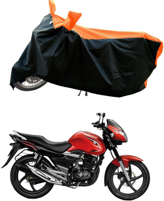 DeepShakshi AUTOMOTIVE Waterproof Two Wheeler Cover for Suzuki(GS 150R, Orange)
