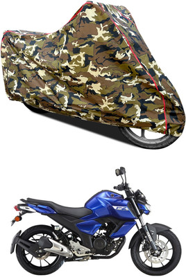 PAGORA Waterproof Two Wheeler Cover for Yamaha(FZ S V3.0 FI, Yellow)