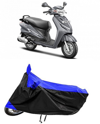Mdstar Waterproof Two Wheeler Cover for Hero(Duet LX 110CC, Blue)